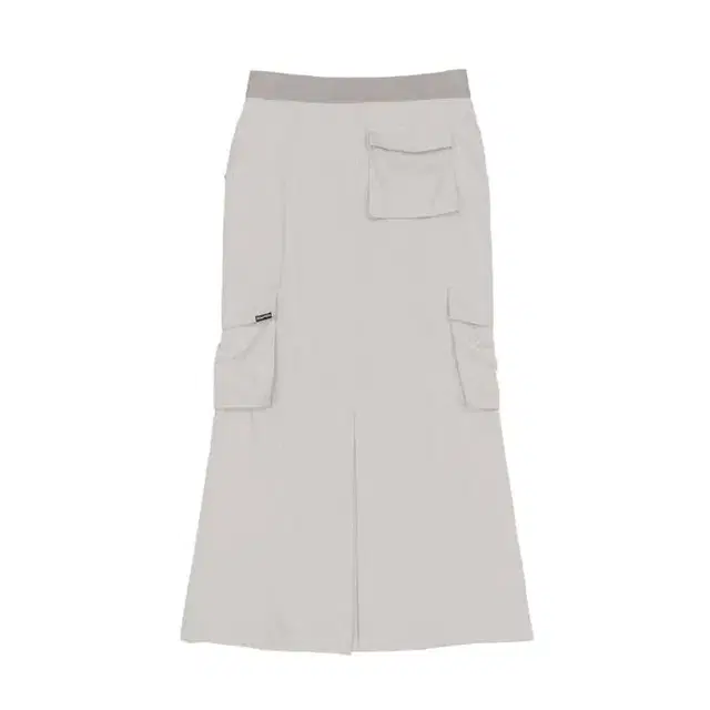 스컬프터 Banding Maxi Pencil Skirt Warm Gray