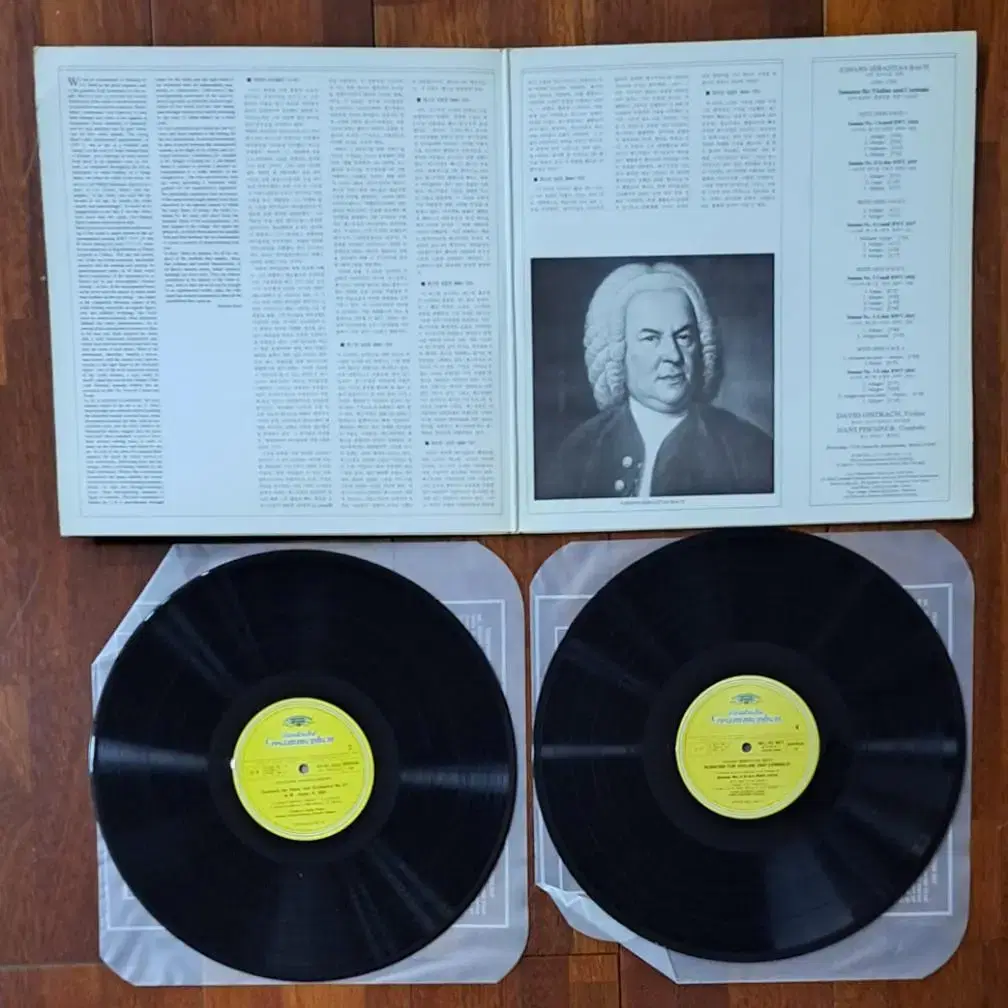 Bach - David Oistrach 2LP