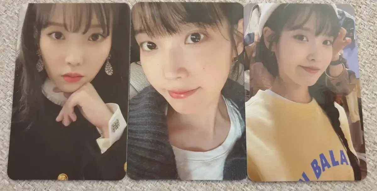 IU Sculpture Collection photocard 3 sheets in bulk