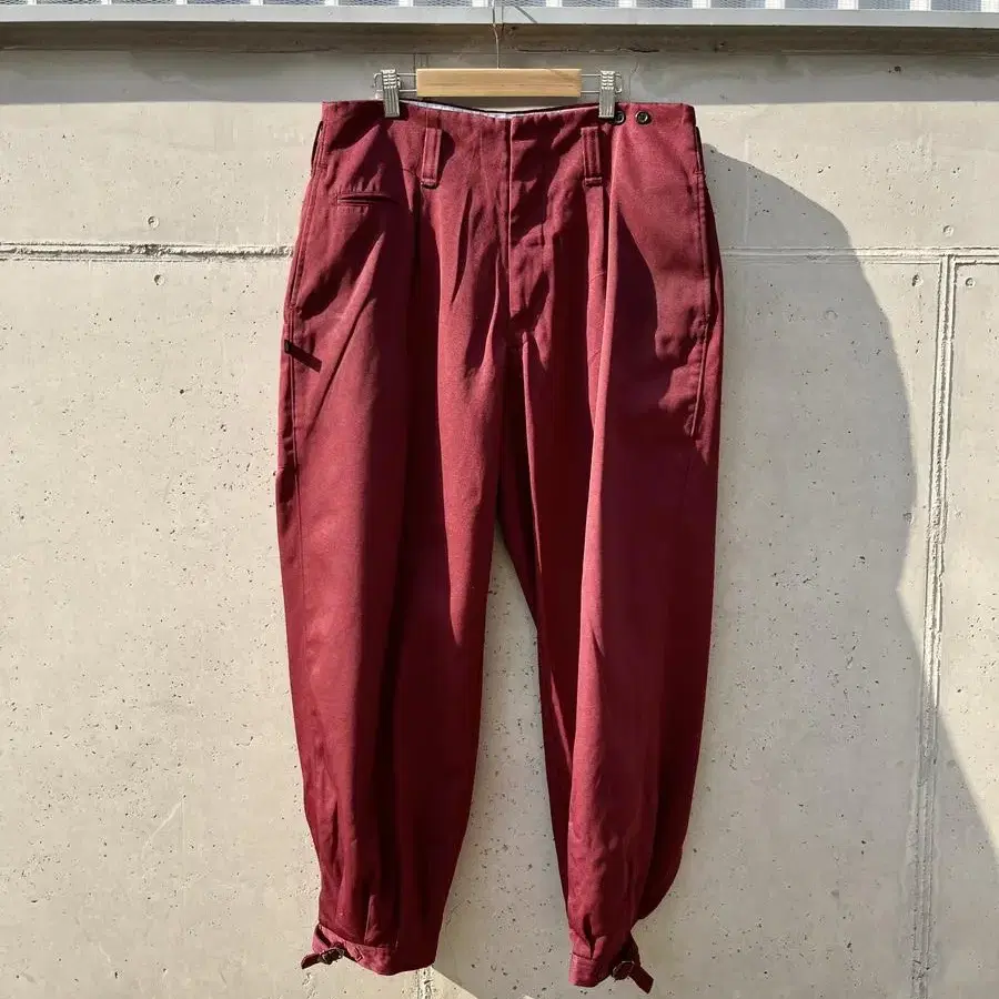 vintage japanese work adjust trouser