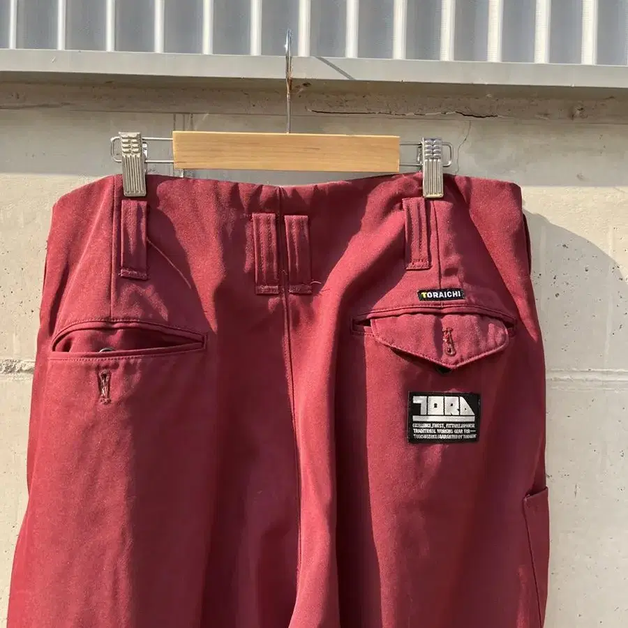 vintage japanese work adjust trouser