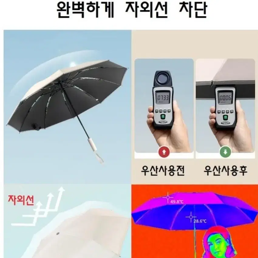 수량 100개 재고정리 3단 자동 우산 양산겸용 팝니다.