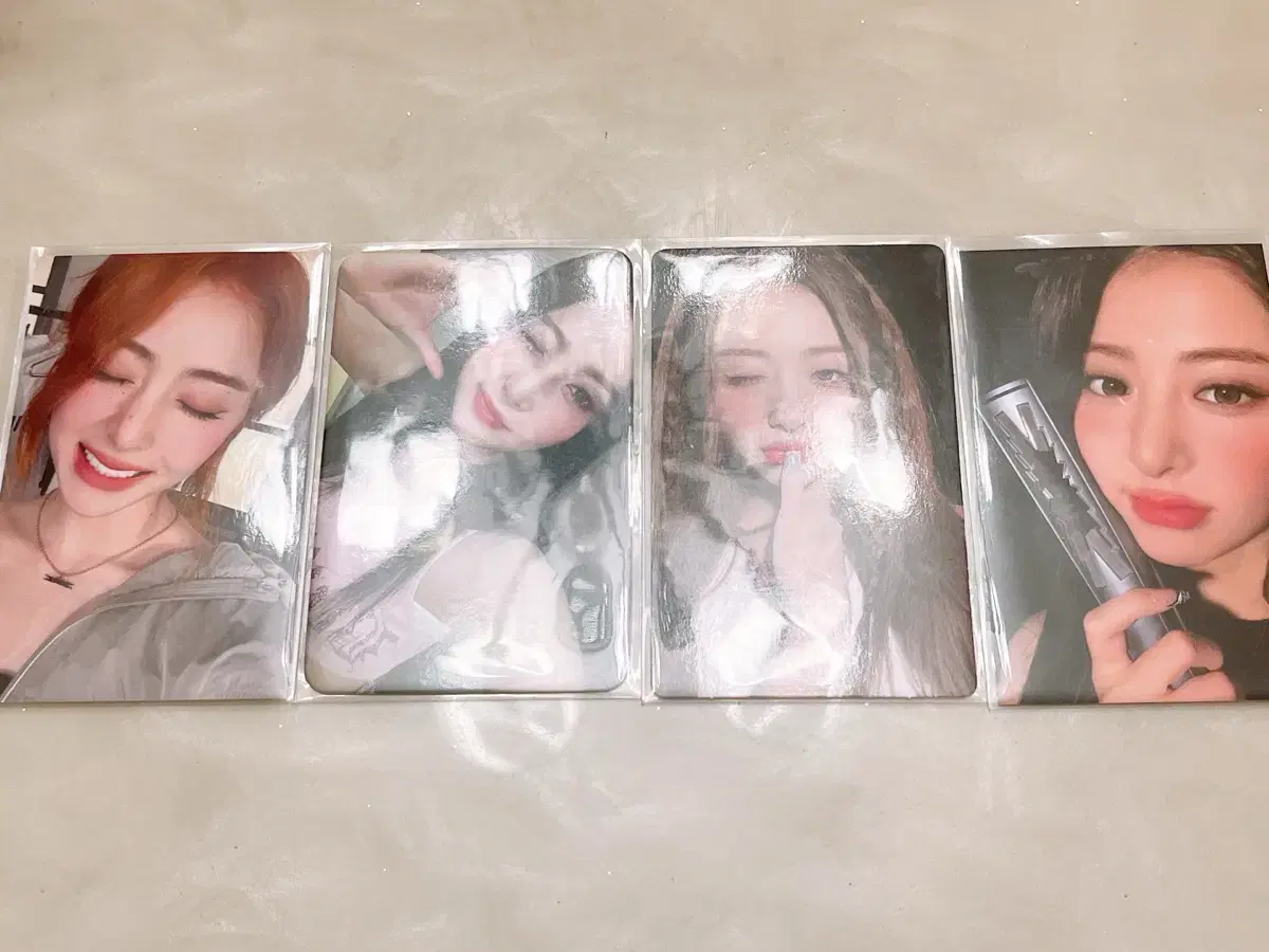 le sserafim huh yunjin weverse photocard wts