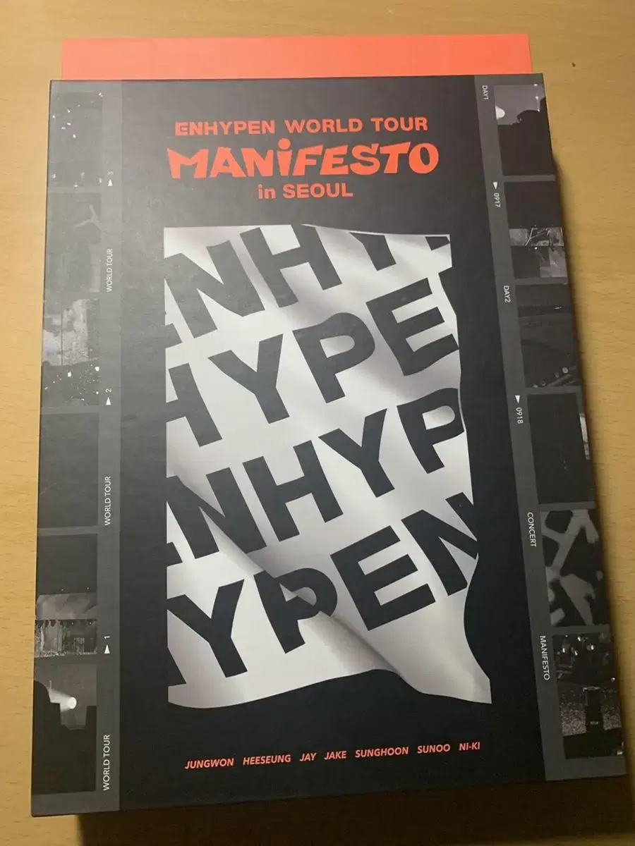 Enhypen Manifesto Digital Code Deco Original