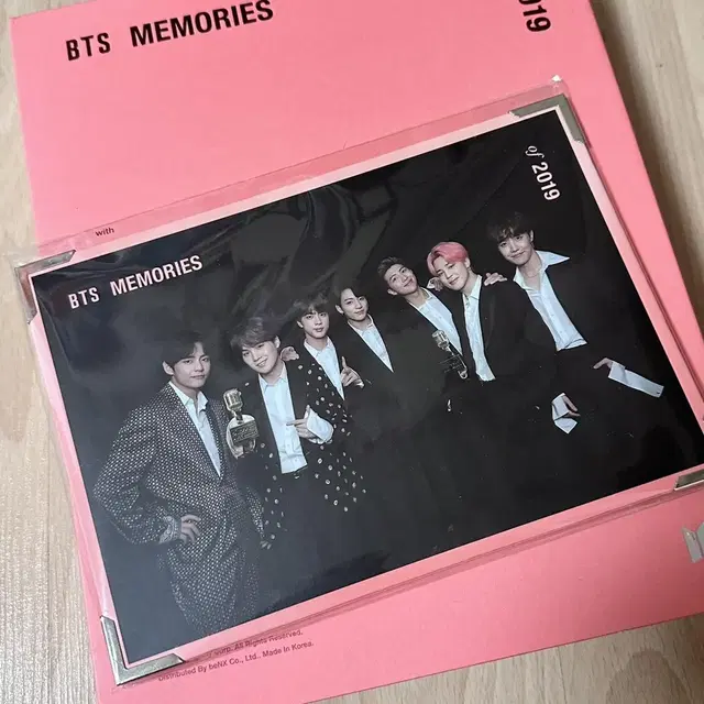 방탄소년단 BTS 2019 메모리즈 남준 포카 포함 (색바램O)