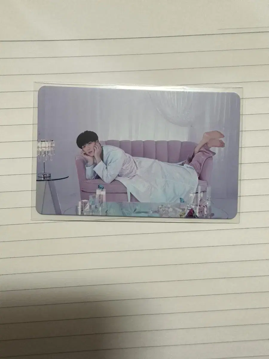 BTS BE Deluxe jin photocard