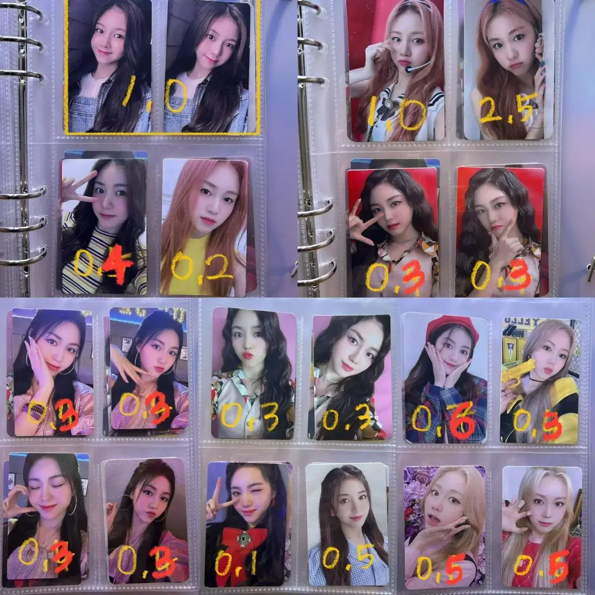 Price drop) rocket punch photocard photocards