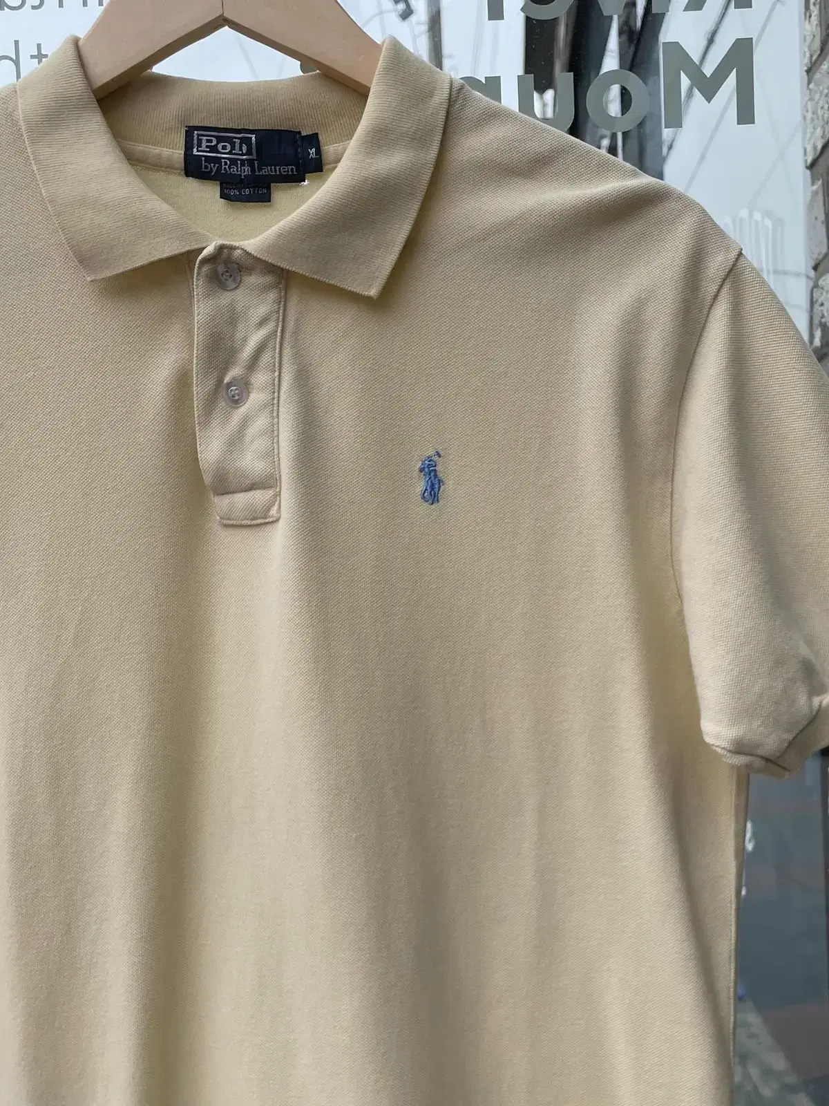 [4216] POLO Polo Ralph Lauren Classic Fit Mesh Polo Shirt XL