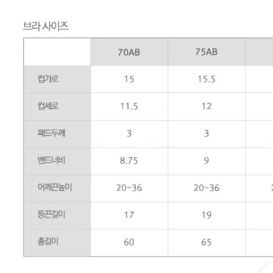 [새상품] 꼰에야 베이직 반컵 뽕브라 화이트 75A