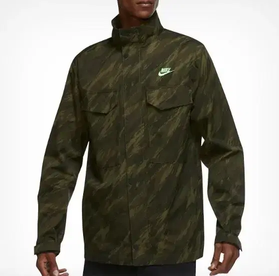 (Brand New) Nike NSW Woven Unleashed Camo M65 Jacket M (100)