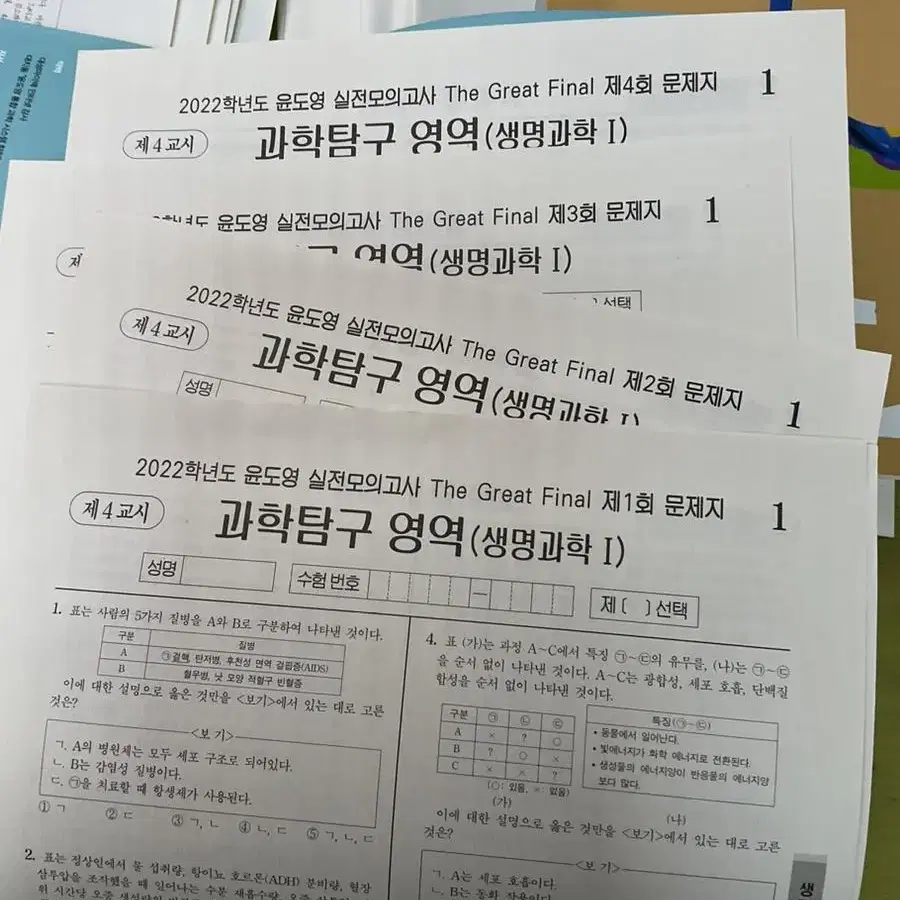 윤도영 파이널1~7주차 현강자료 (더그파,강대모의고사,1720)