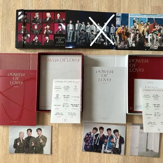 세븐틴 한국 파워오브러브 DVD 디지털코 양도