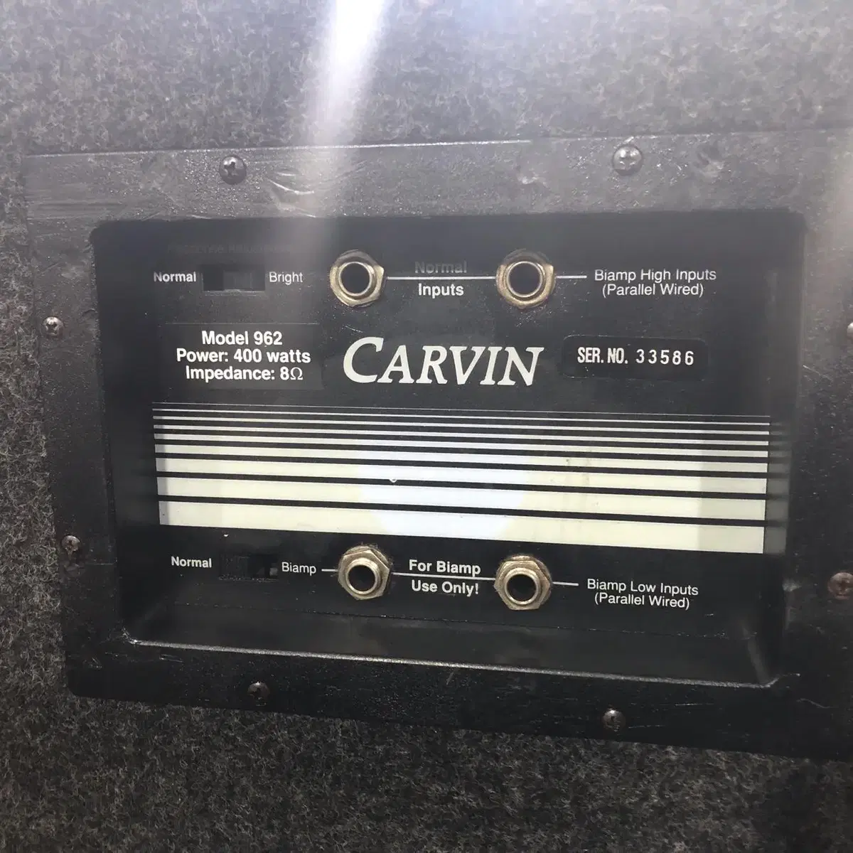 CARVIN model 962 / 15인치 2-way 스피커