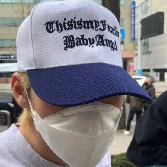 thisismyfamily baby angel cap 스냅백