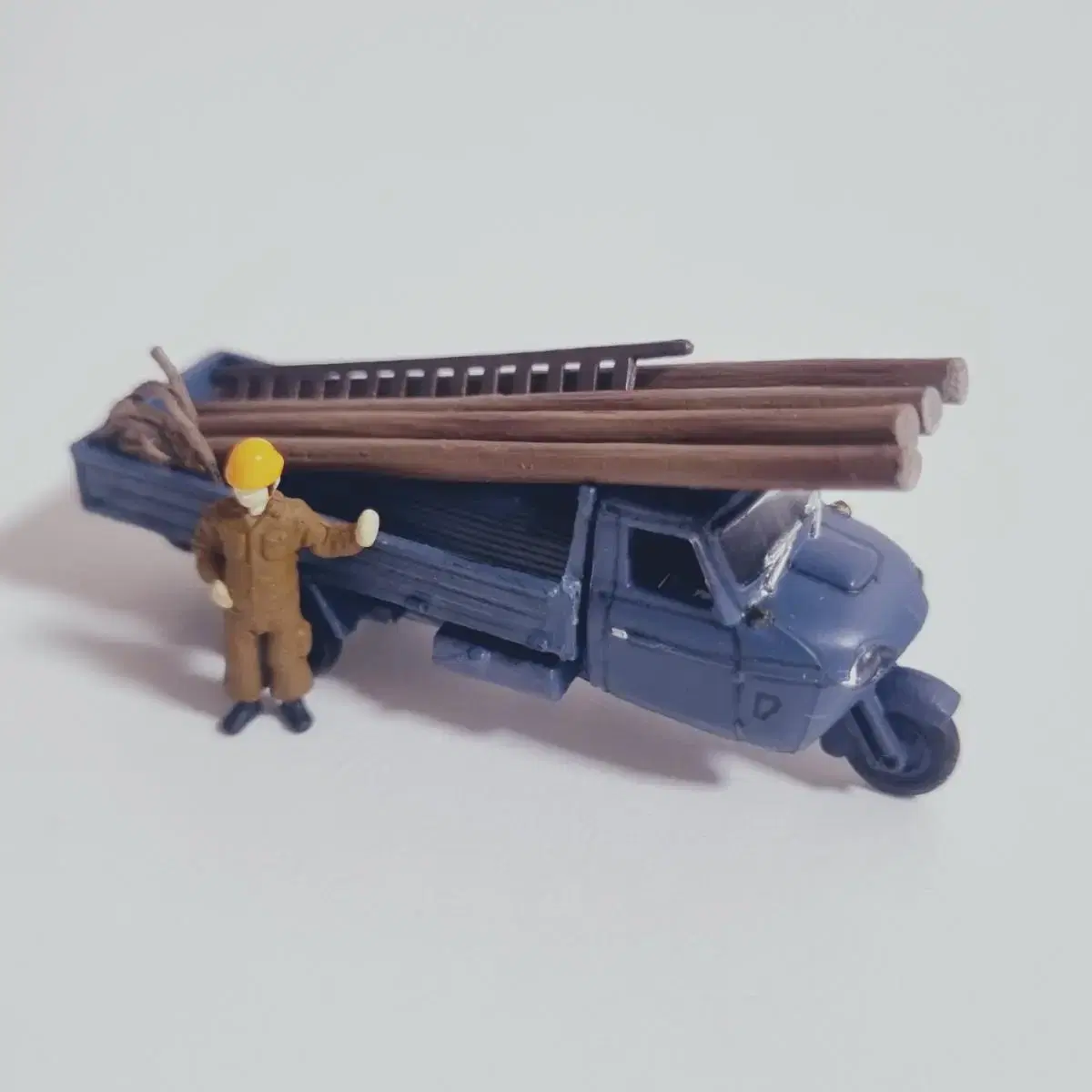 Timeslime Glyco Glyco Figures Bus Truck Construction Worker Miniature