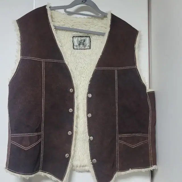 genuine leather vest 리얼레더베스트