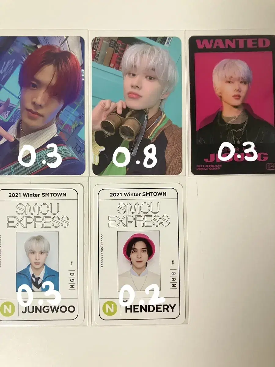 SMCUYuta TelescopeJungwoo stickersJungwoo bufferingJisung LenticularJungwoo passesKard