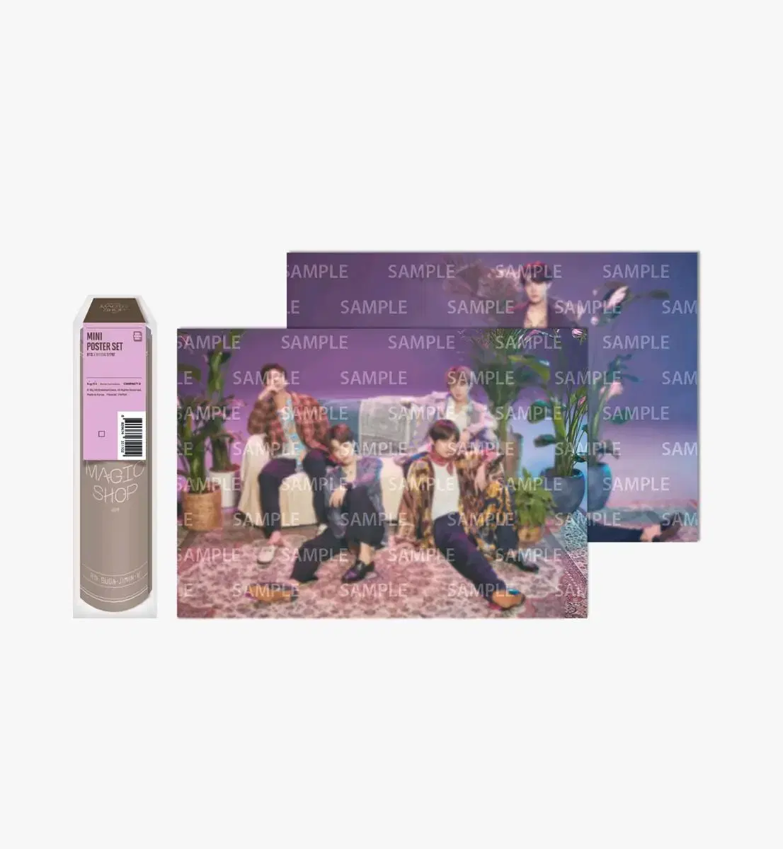 (Unsealed)BTS MAGICSHOP POSTER bangtan 일직샵 포스터세트