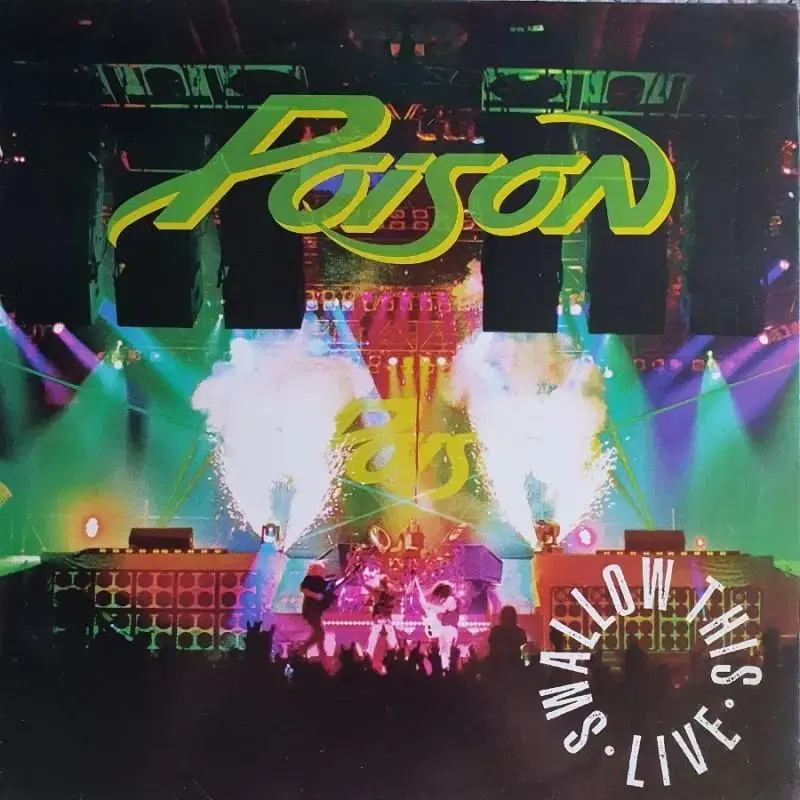 POISON - SWALLOW THIS LIVE! LP