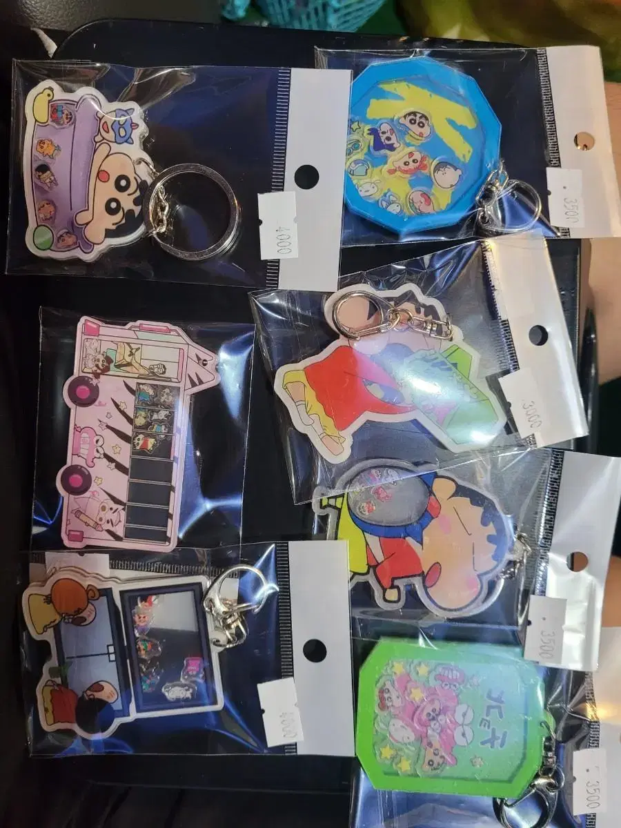 7 kinds of Changu acrylic keyrings