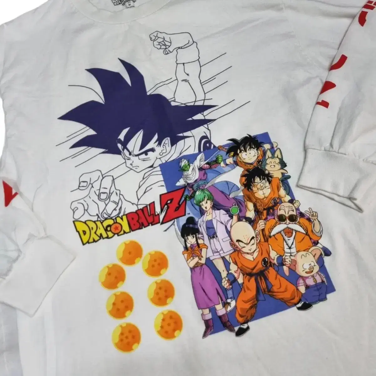 [M] 빈티지 DRAGON BALL  long sleeve