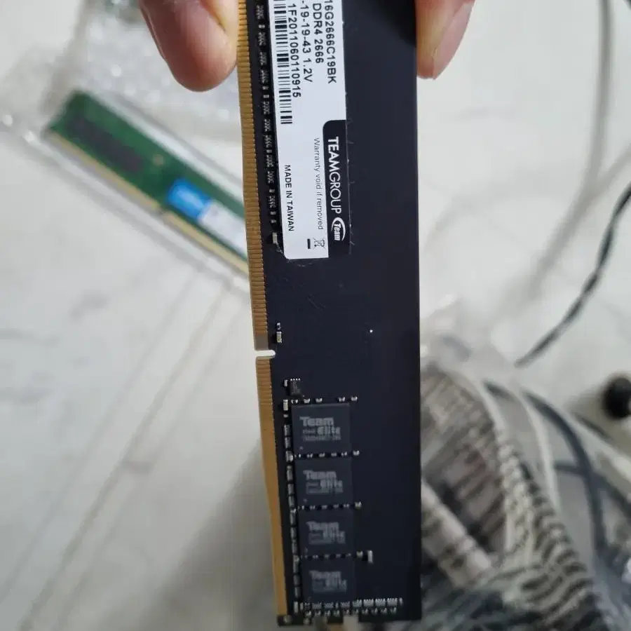 ddr4 16gb 2666v 팁그룹 메모리카드