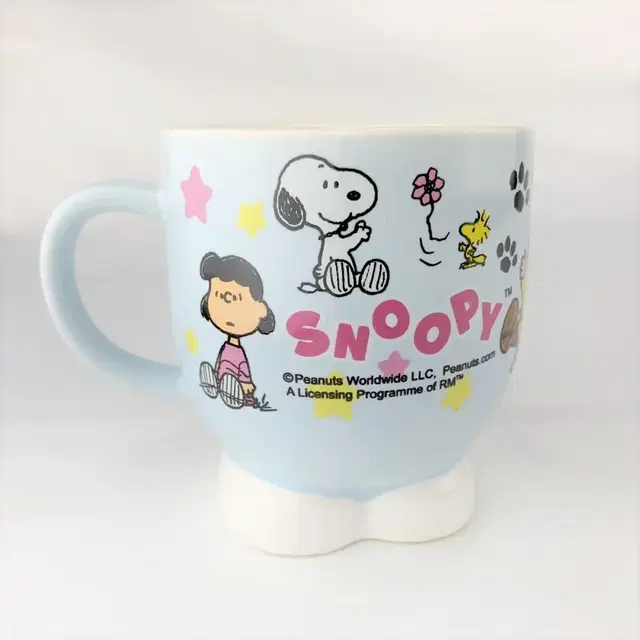 PEANUTS X SNOOPY 피너츠 스누피 파스텔블루 머그컵 A759