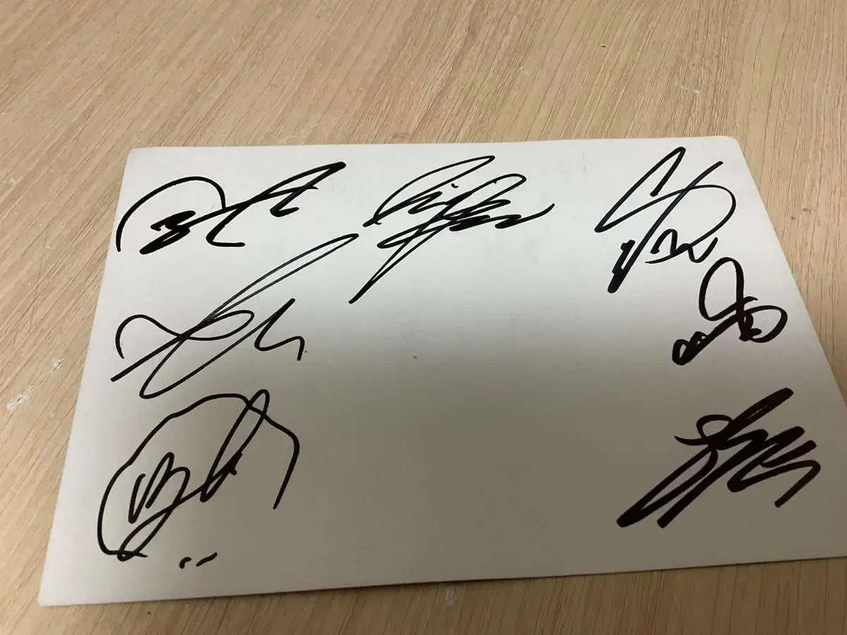 Popular bangtan Autographed