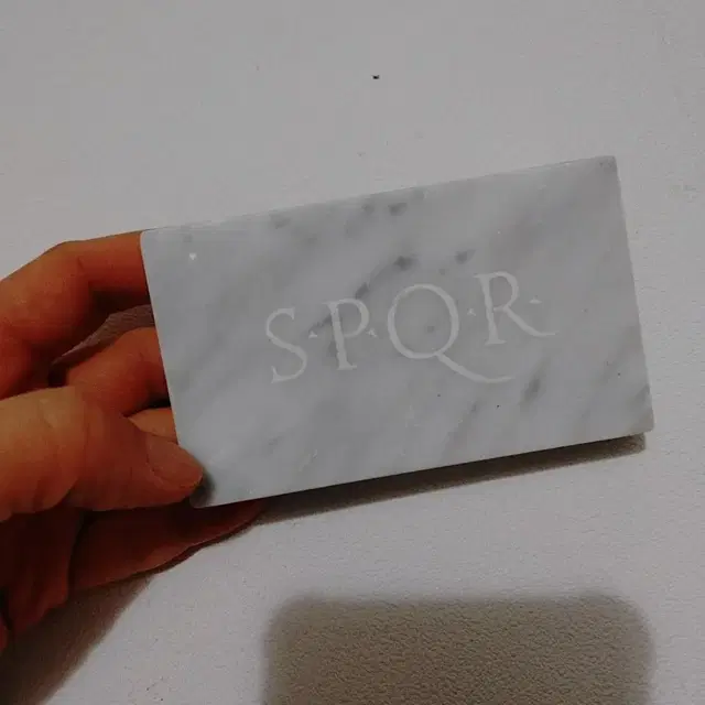 SPQR 명함 카드 꽂이 거치대 홀더