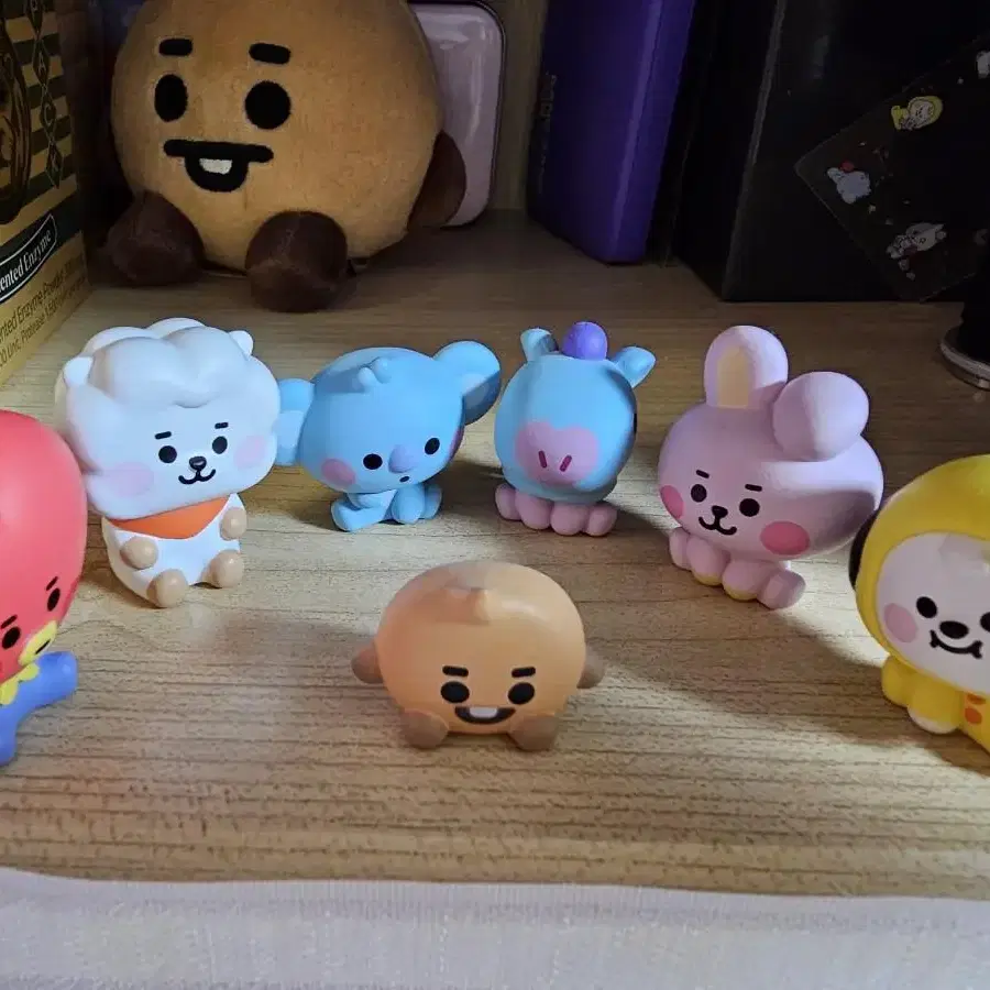 BT21 베이비 피규어 열쇠고리 자석