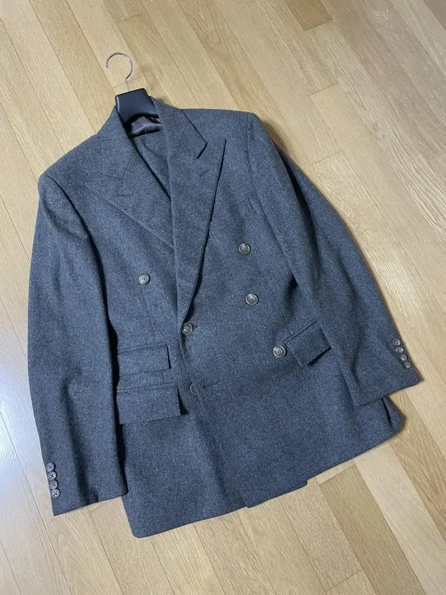 Polo Ralph Lauren Double-Breasted Flannel Wool Suit