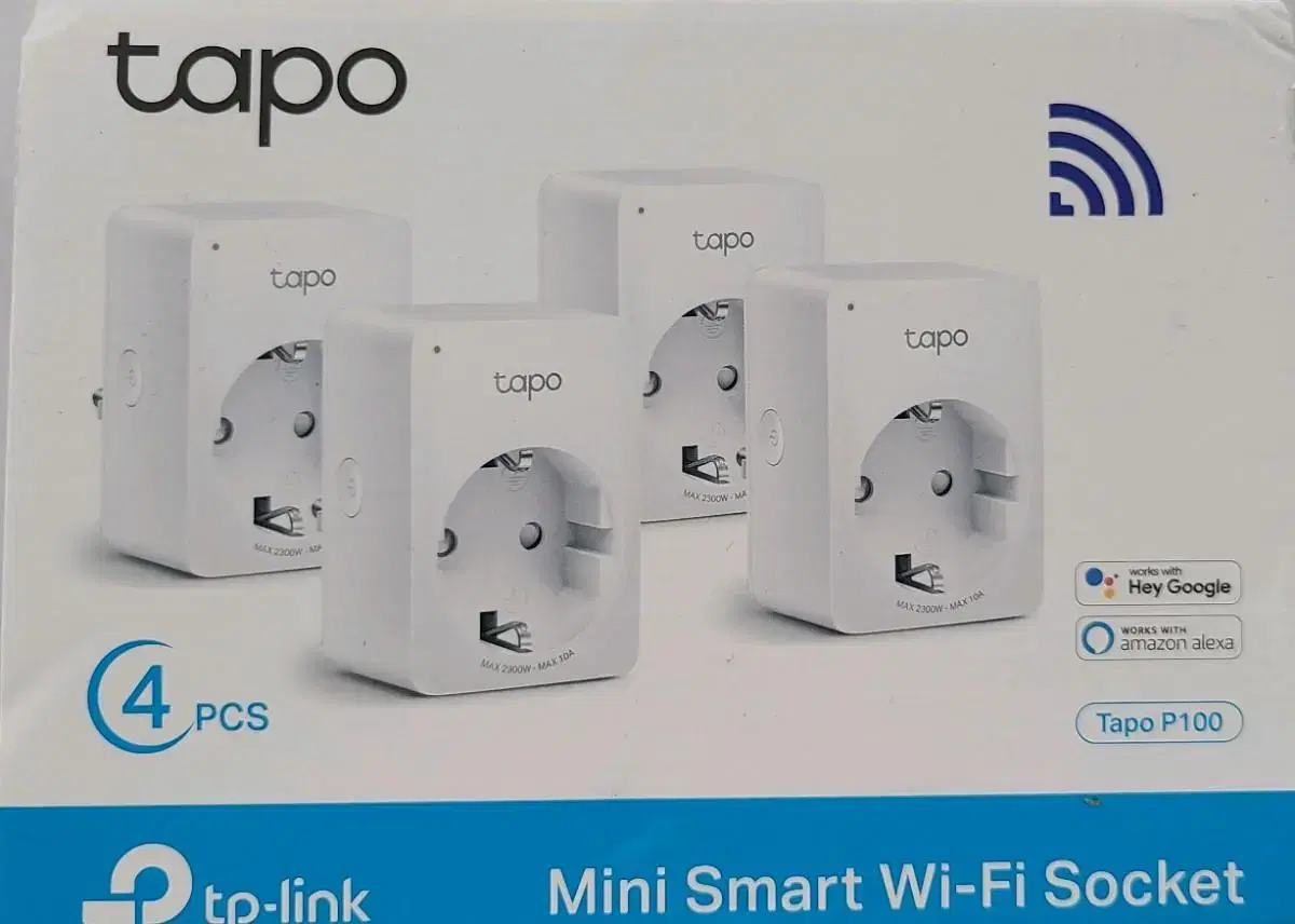 TP-LINK Mini Smart Wi-Fi Socket (10A), Tapo P100 (TapoP100) - The source  for WiFi products at best prices in Europe 