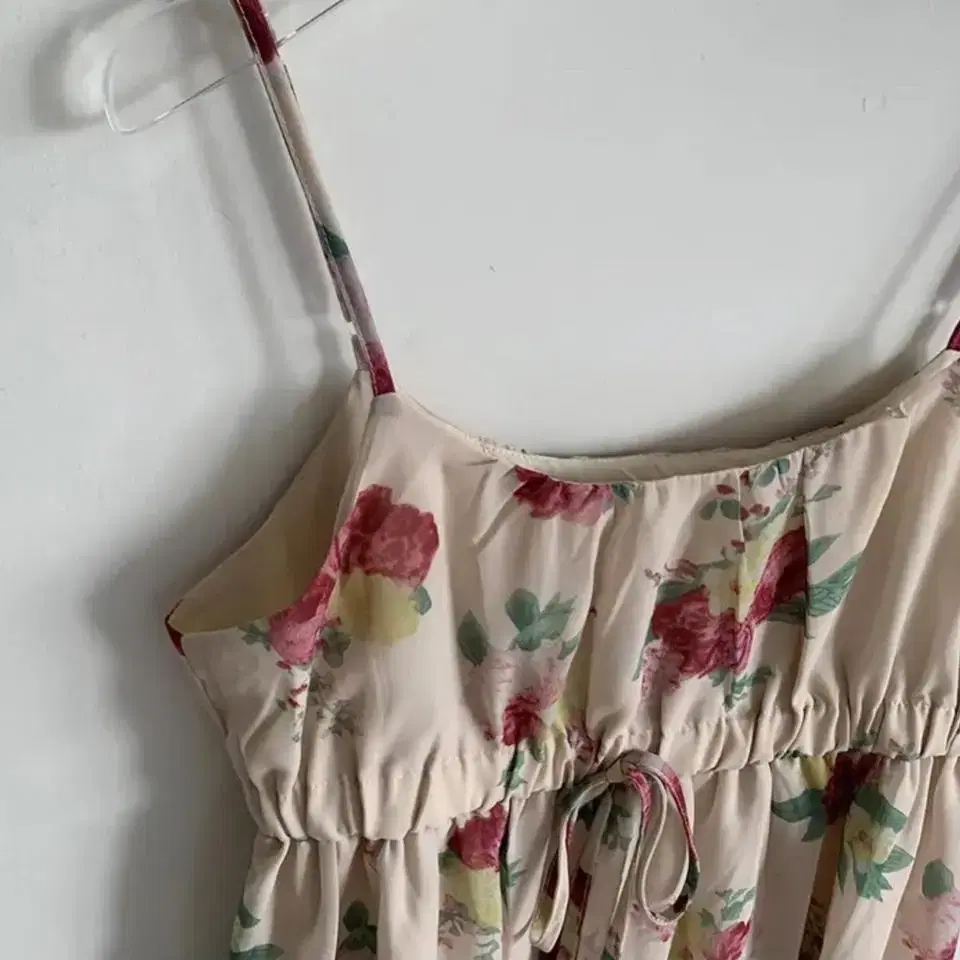 (새상품) 니지 vintage rose bustier dress/베이지