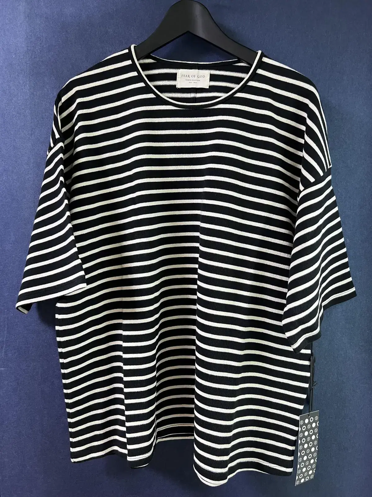 Peer Of God 4th Stripe Tee Black