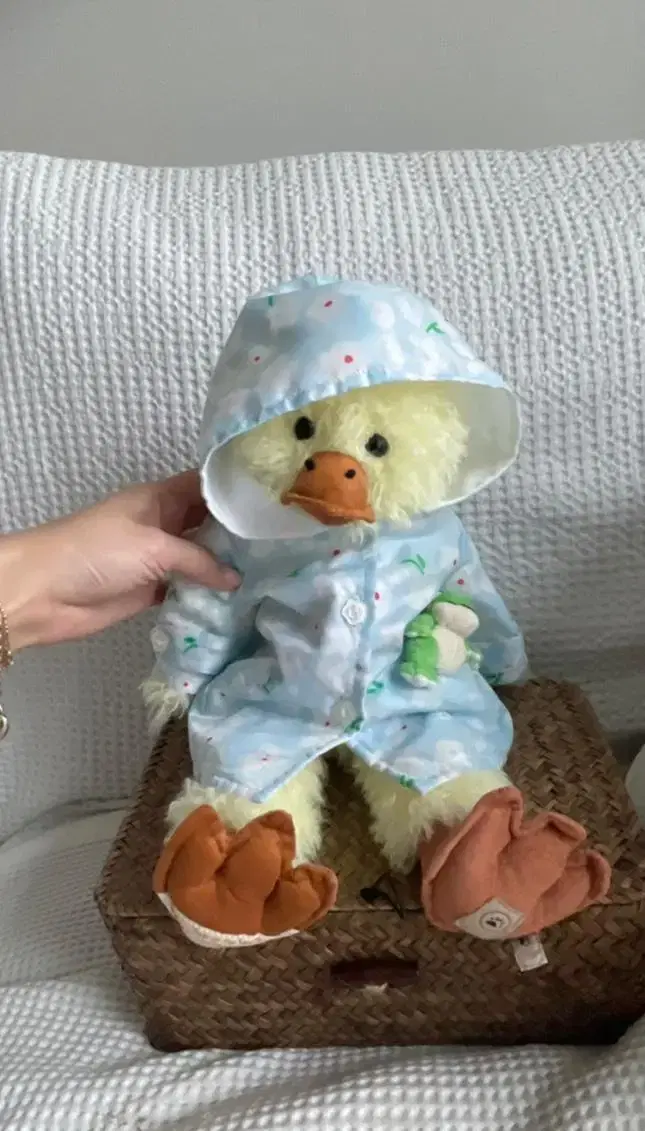 Boys Bear Raincoat Duck