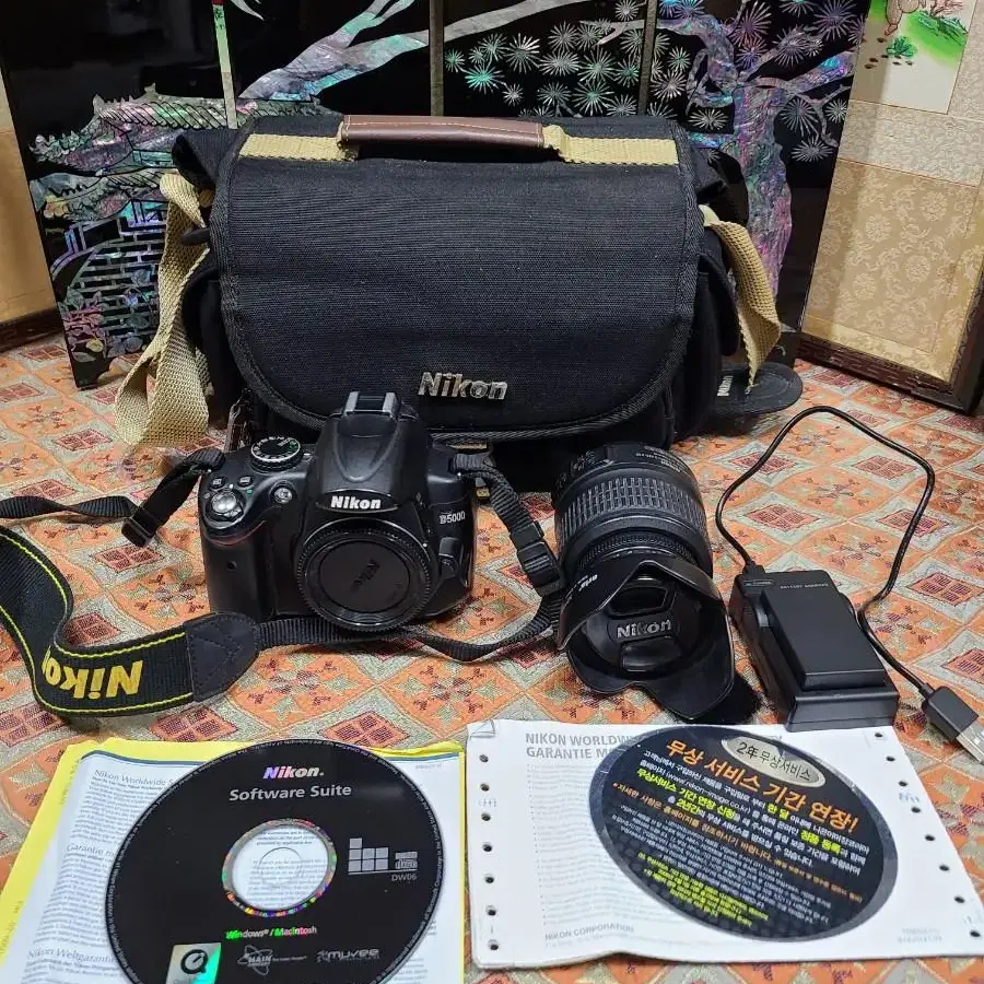 니콘 D5000 dslr 카메라