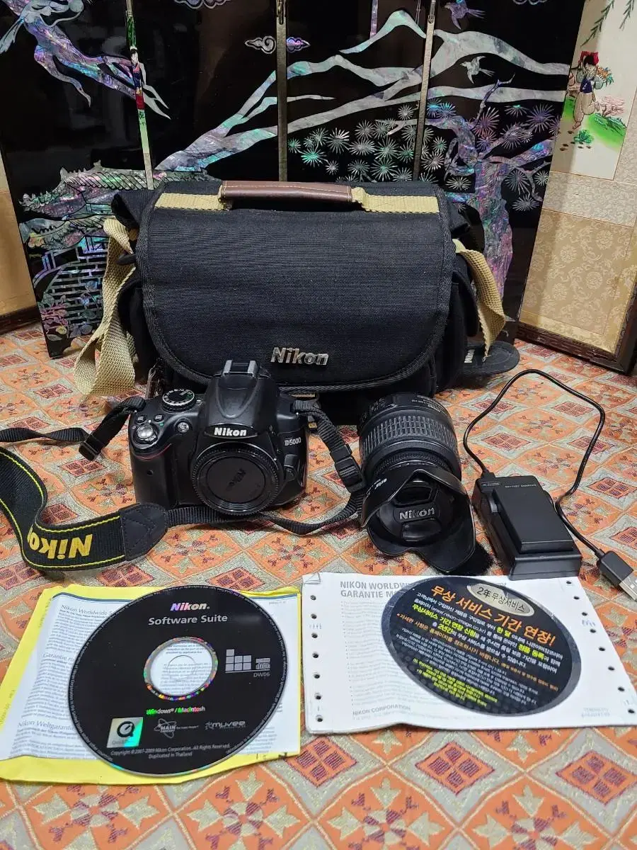 니콘 D5000 dslr 카메라