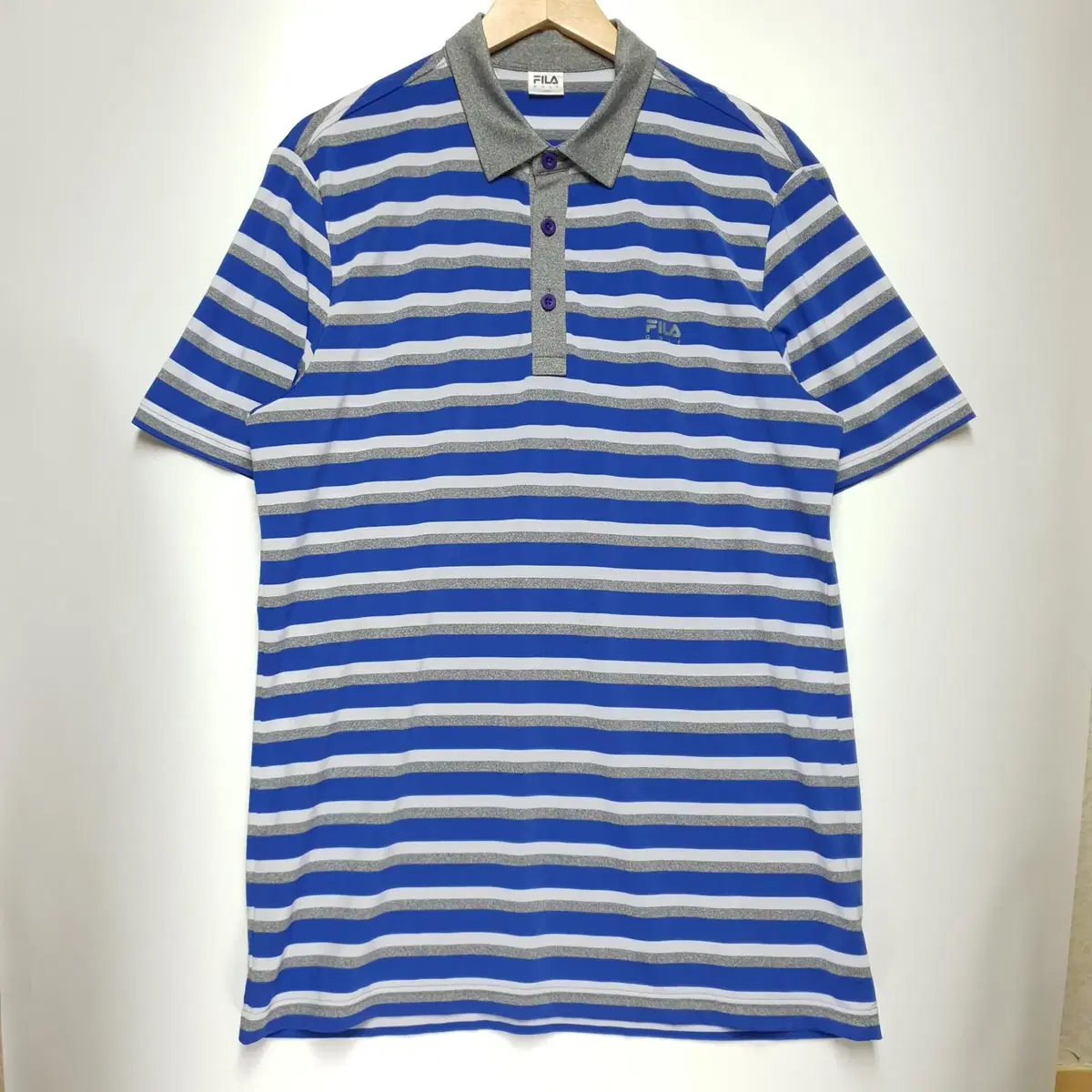 Wheela Golf Stripe Short-Sleeved Karati/105_F597