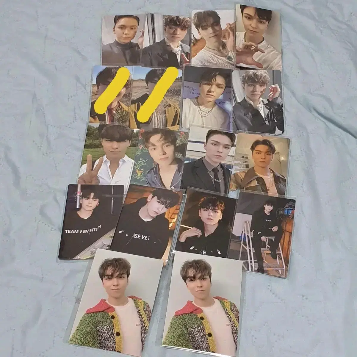 Seventeen vernon photocard unod ataka feathersun ainochikara