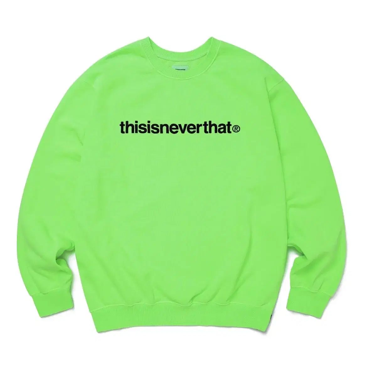 This Is Never That Man-to-Man Neon Green XL