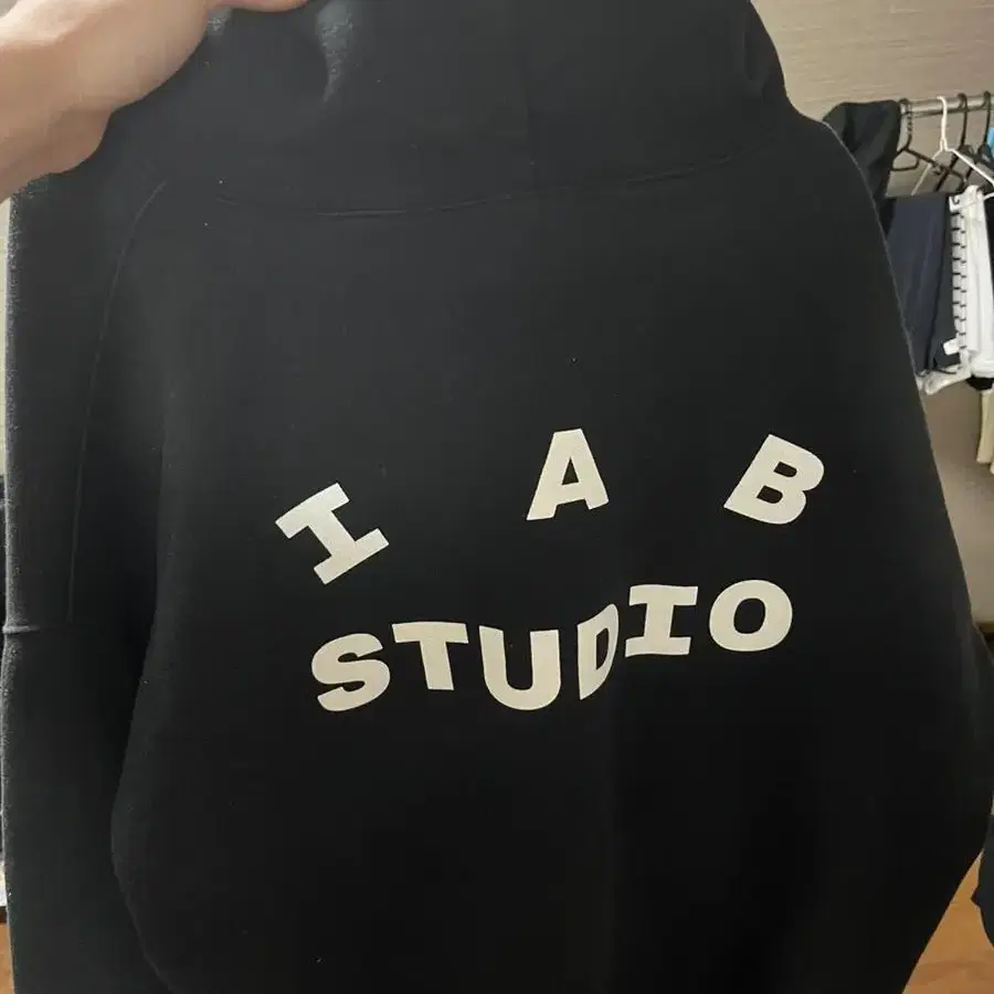 아이앱 후드 블랙 XL iab studio