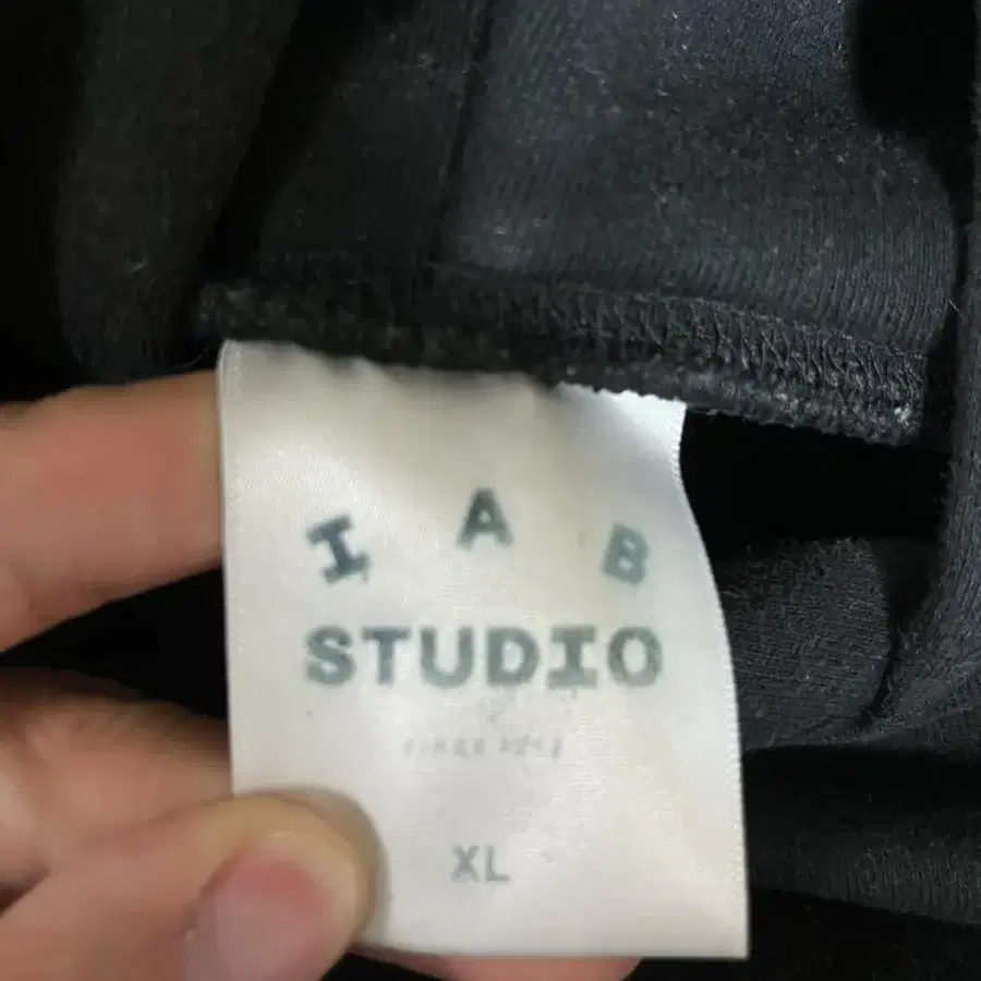 아이앱 후드 블랙 XL iab studio