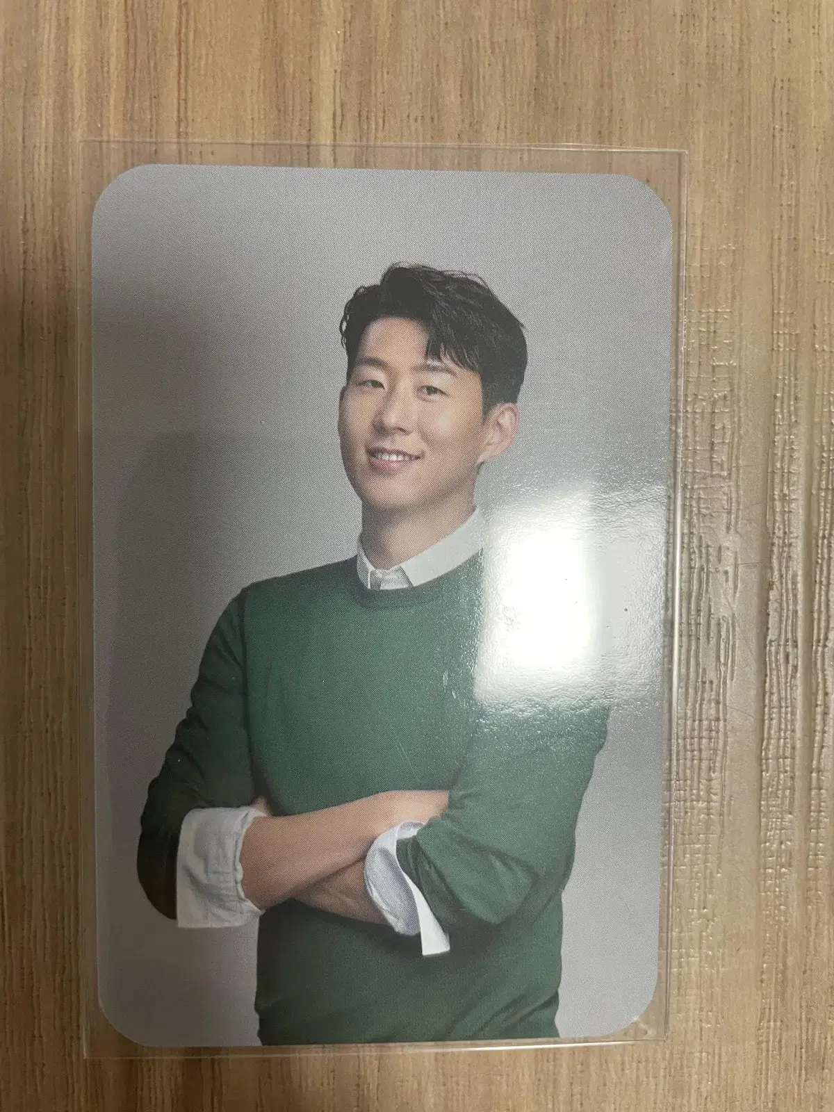 Sungsoo Travelogue Son Heungmin photocard for sale.