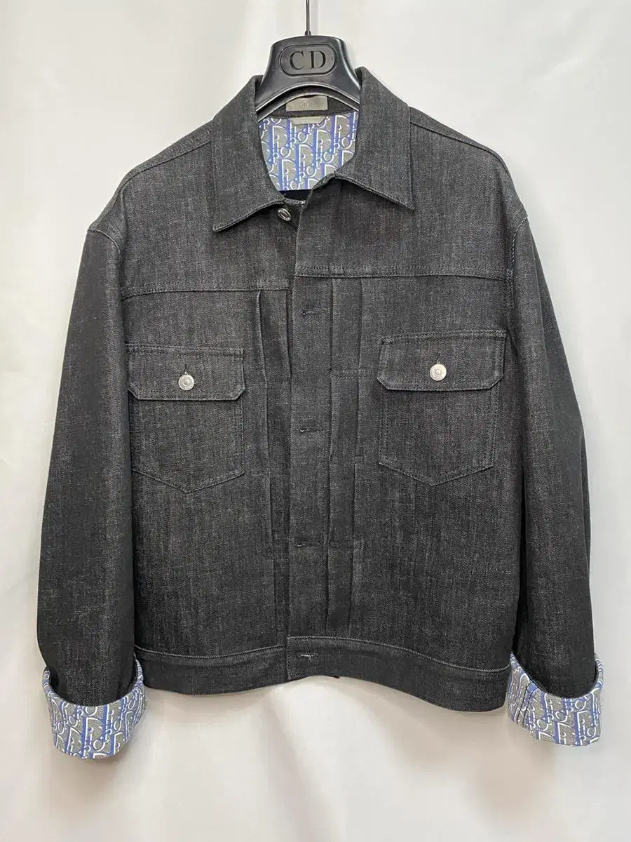 46) [Department Store Version] Dior Oblique Denim Jacket