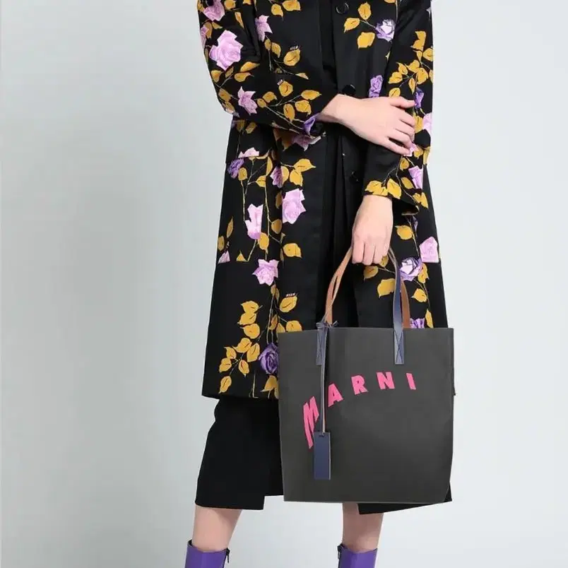 (새상품)마르니 MARNI 친환경 토트백,가죽+친환경PVC,이탈리아명품