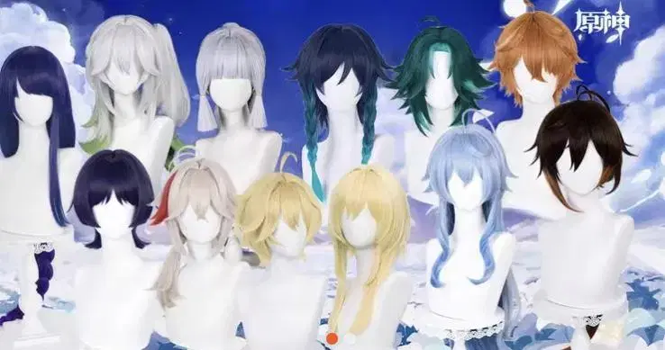 Genshin Impact All Characters + Star Rail All Characters Wig Sell + Wig Net