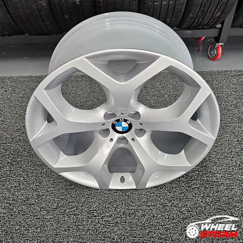 BMW X6 20인치휠 순정휠 bmwx6 실버 축구공 휠복원 X6휠타이어