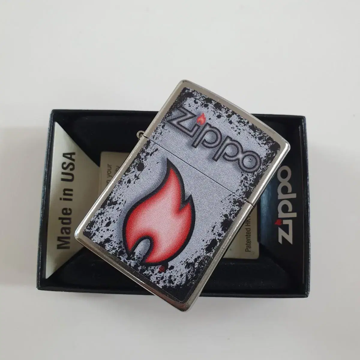 49576 ZIPPO FLAME DESIGN 정품 미개봉 새 지포라이터