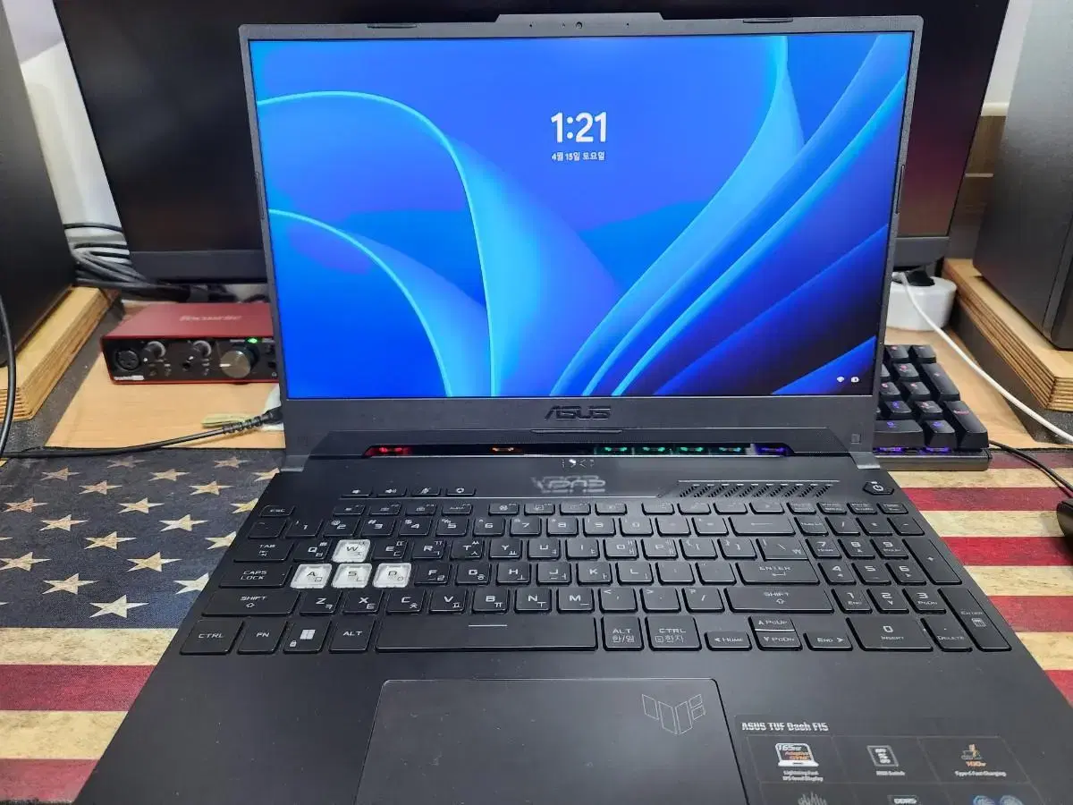 asus tufdash f15 노트북