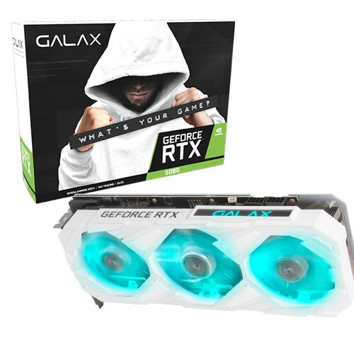 갤럭시 GALAX 지포스 RTX 3080 EX 화이트3팬